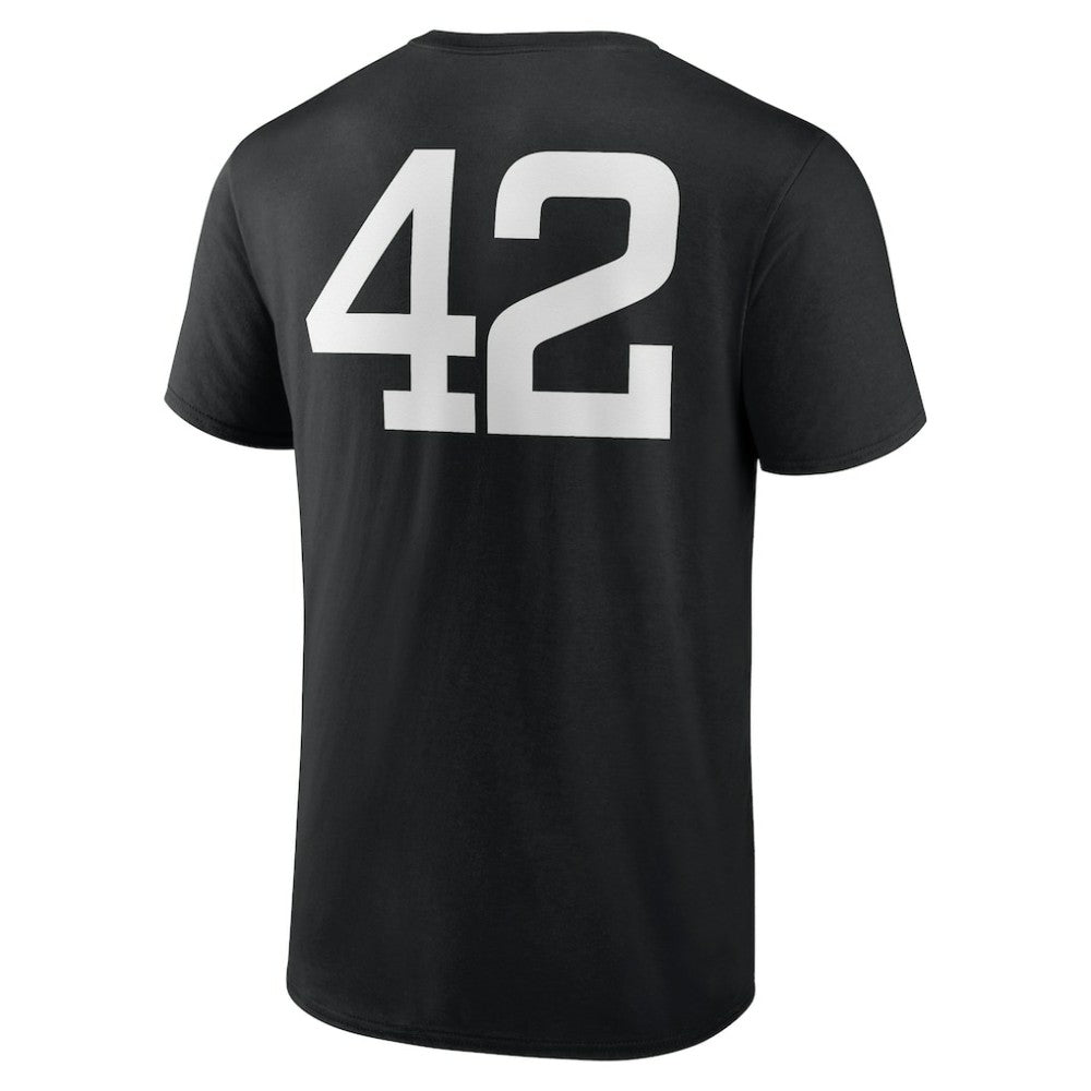 Black San Francisco Giants Jackie Robinson Day Name & Number T-Shirt