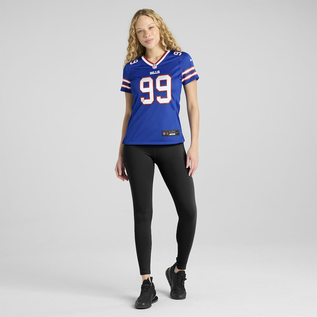 Larry Ogunjobi  Women's Team Game Jersey - Buffalo Bills Jerseys