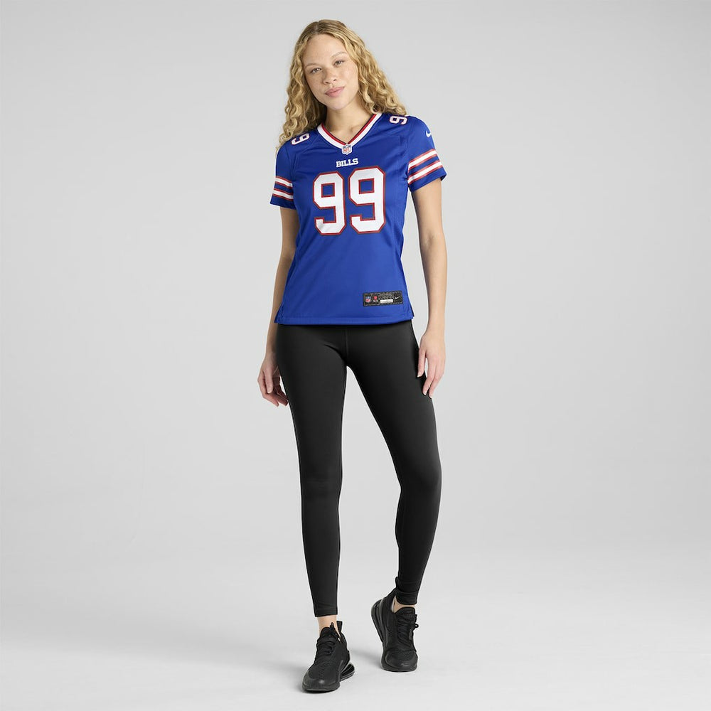 Larry Ogunjobi  Women's Team Game Jersey - Buffalo Bills Jerseys