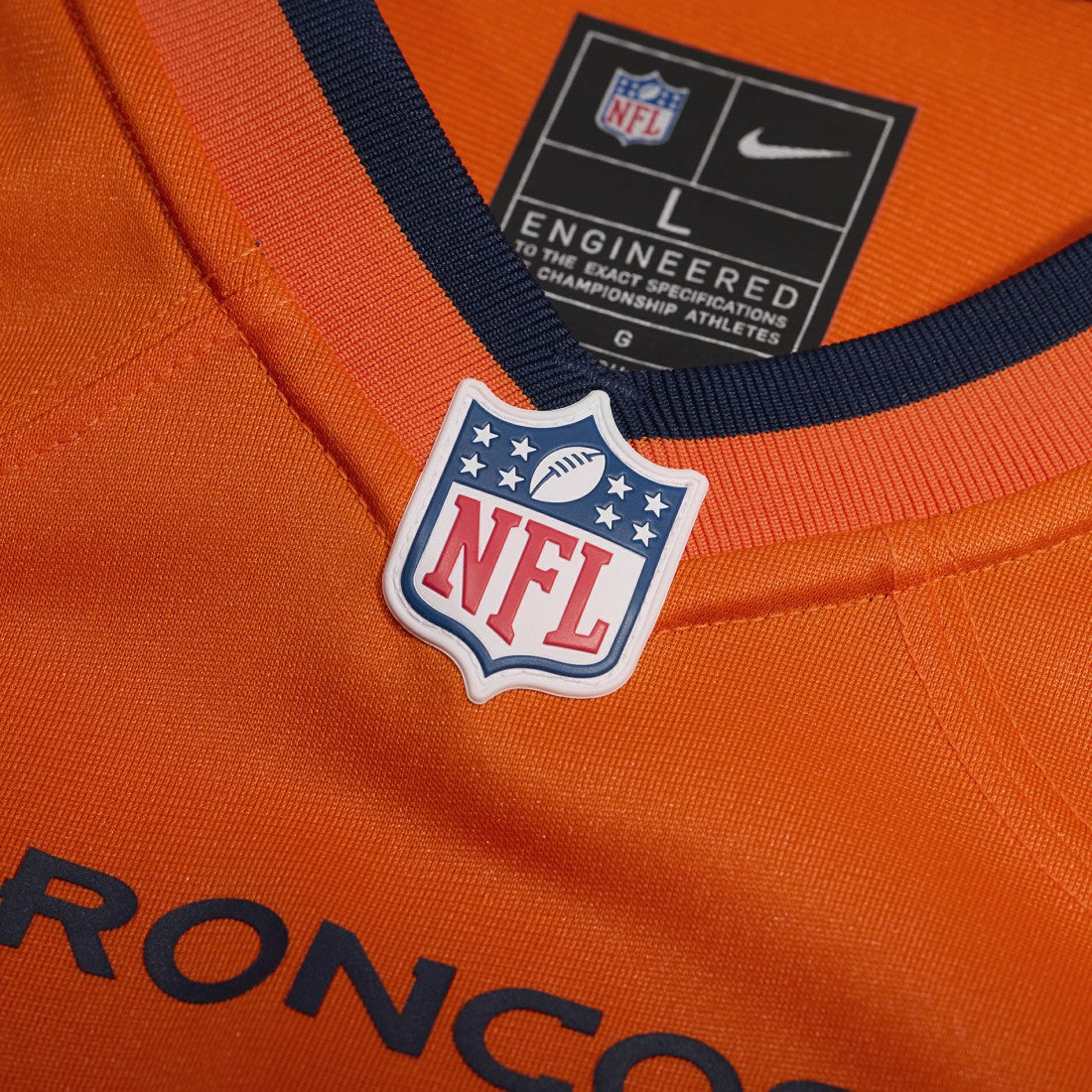 Evan Engram  Team Game Jersey - Denver Broncos Jerseys