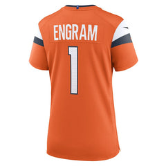 Evan Engram  Women's Team Game Jersey - Denver Broncos Jerseys