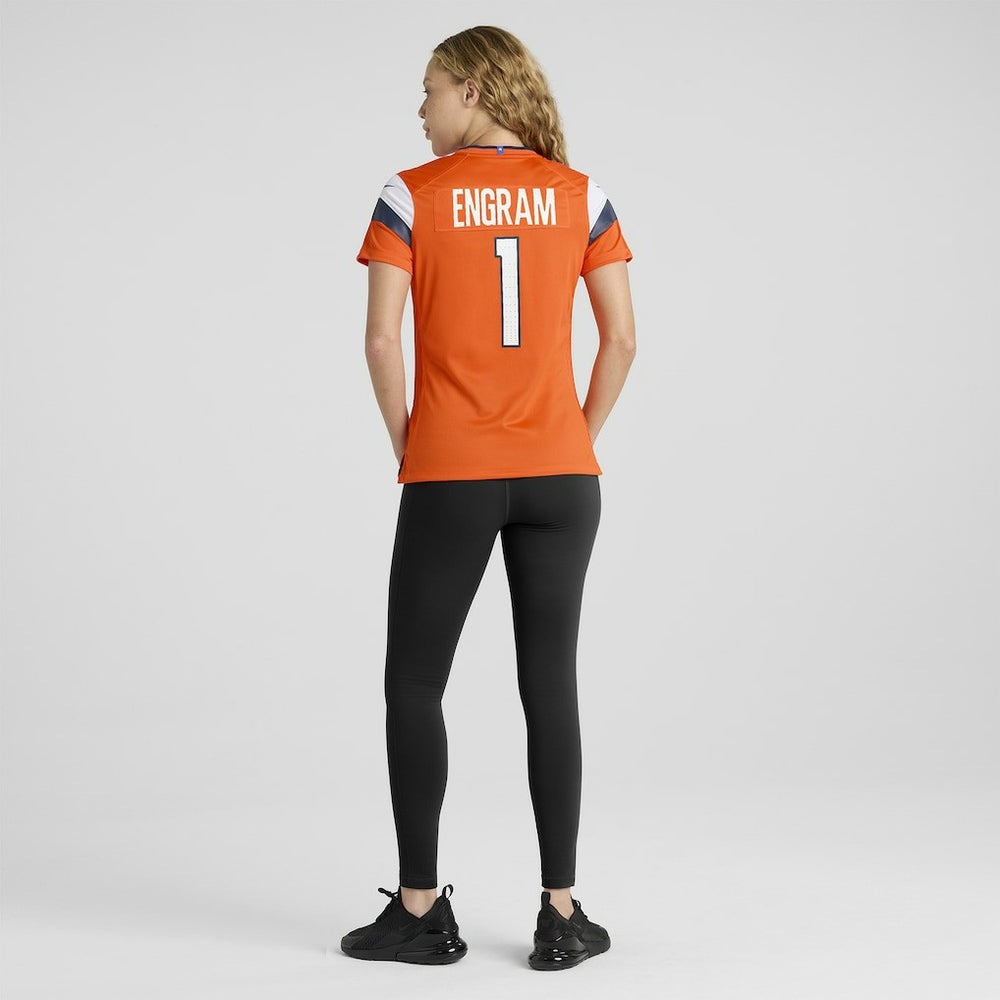 Evan Engram  Women's Team Game Jersey - Denver Broncos Jerseys