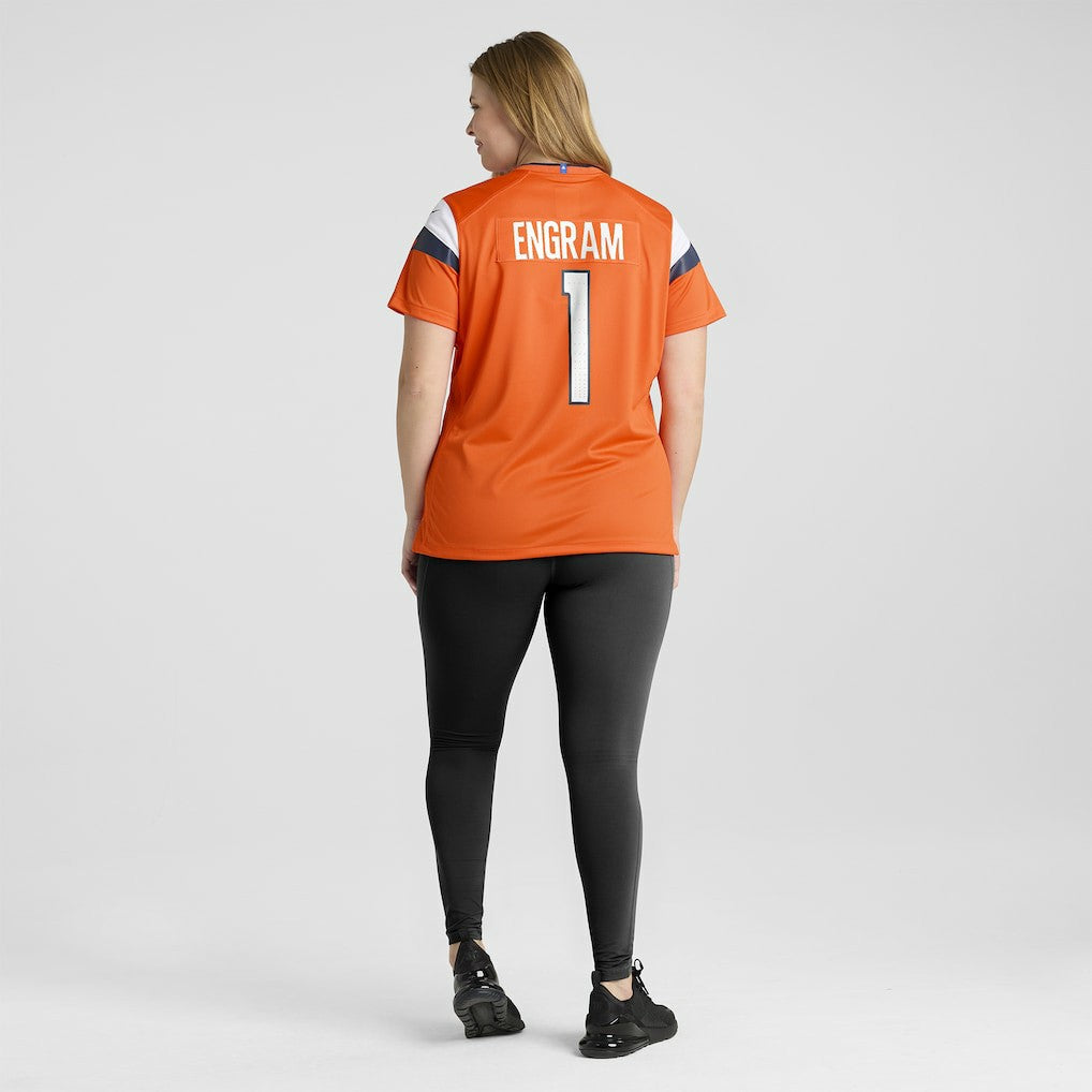 Evan Engram  Women's Team Game Jersey - Denver Broncos Jerseys