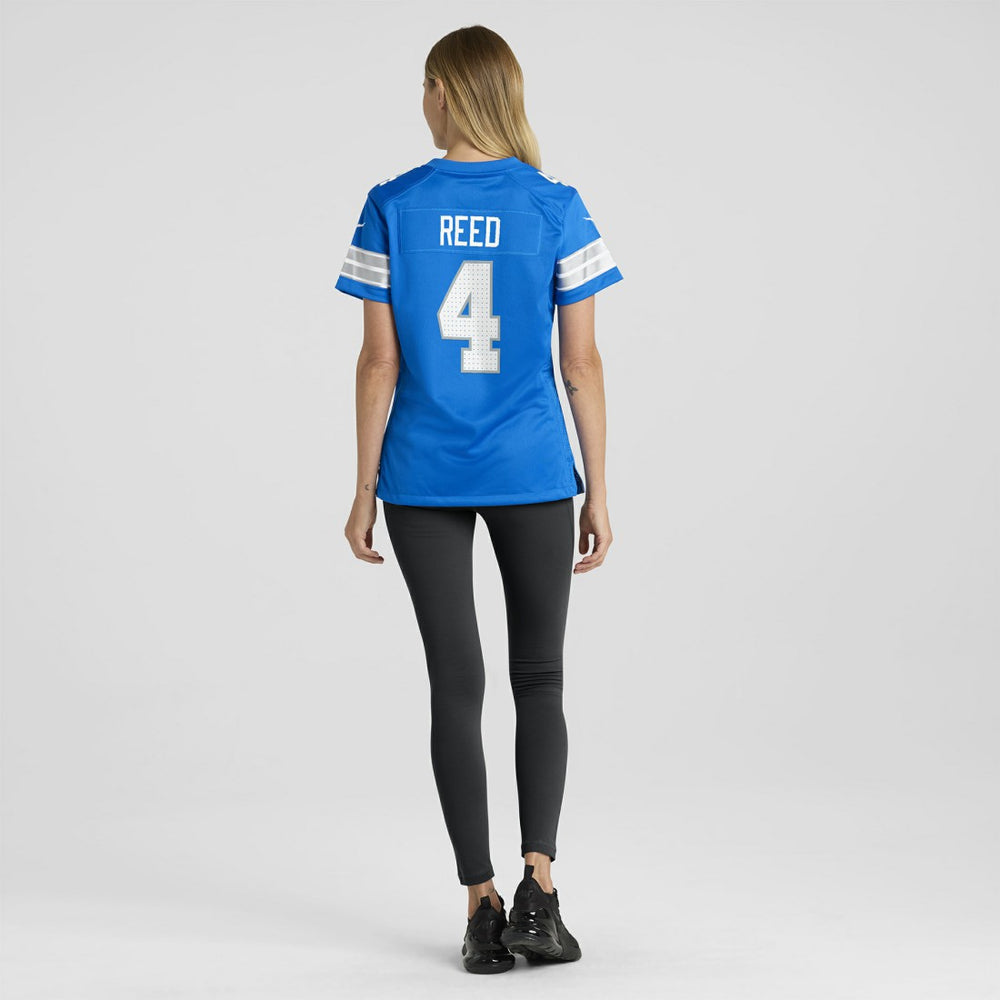 D.J. Reed  Women's Team Game Jersey - Detroit Lions Jerseys