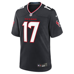 Braxton Berrios  Team Game Jersey - Houston Texans Jerseys
