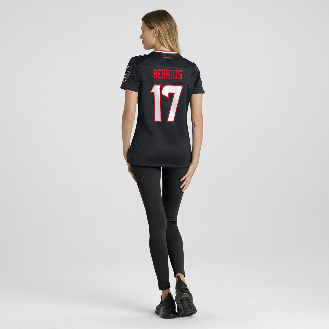 Braxton Berrios  Women's Team Game Jersey - Houston Texans Jerseys