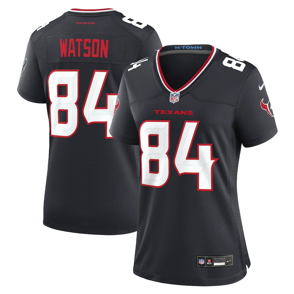 Justin Watson  Women's Team Game Jersey - Houston Texans Jerseys
