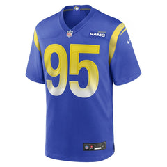Poona Ford  Team Game Jersey - Los Angeles Rams Jerseys