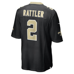 Spencer Rattler  Team Game Jersey - New Orleans Saints Jerseys