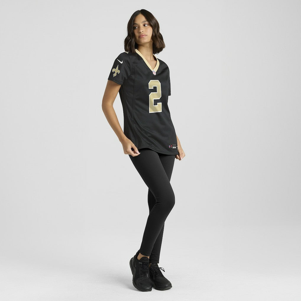 Spencer Rattler  Women's Team Game Jersey - New Orleans Saints Jerseys