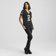 Spencer Rattler  Women's Team Game Jersey - New Orleans Saints Jerseys
