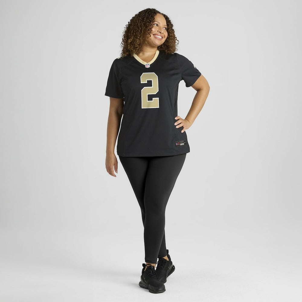 Spencer Rattler  Women's Team Game Jersey - New Orleans Saints Jerseys