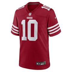 Mac Jones  Team Game Jersey - San Francisco 49ers Jerseys