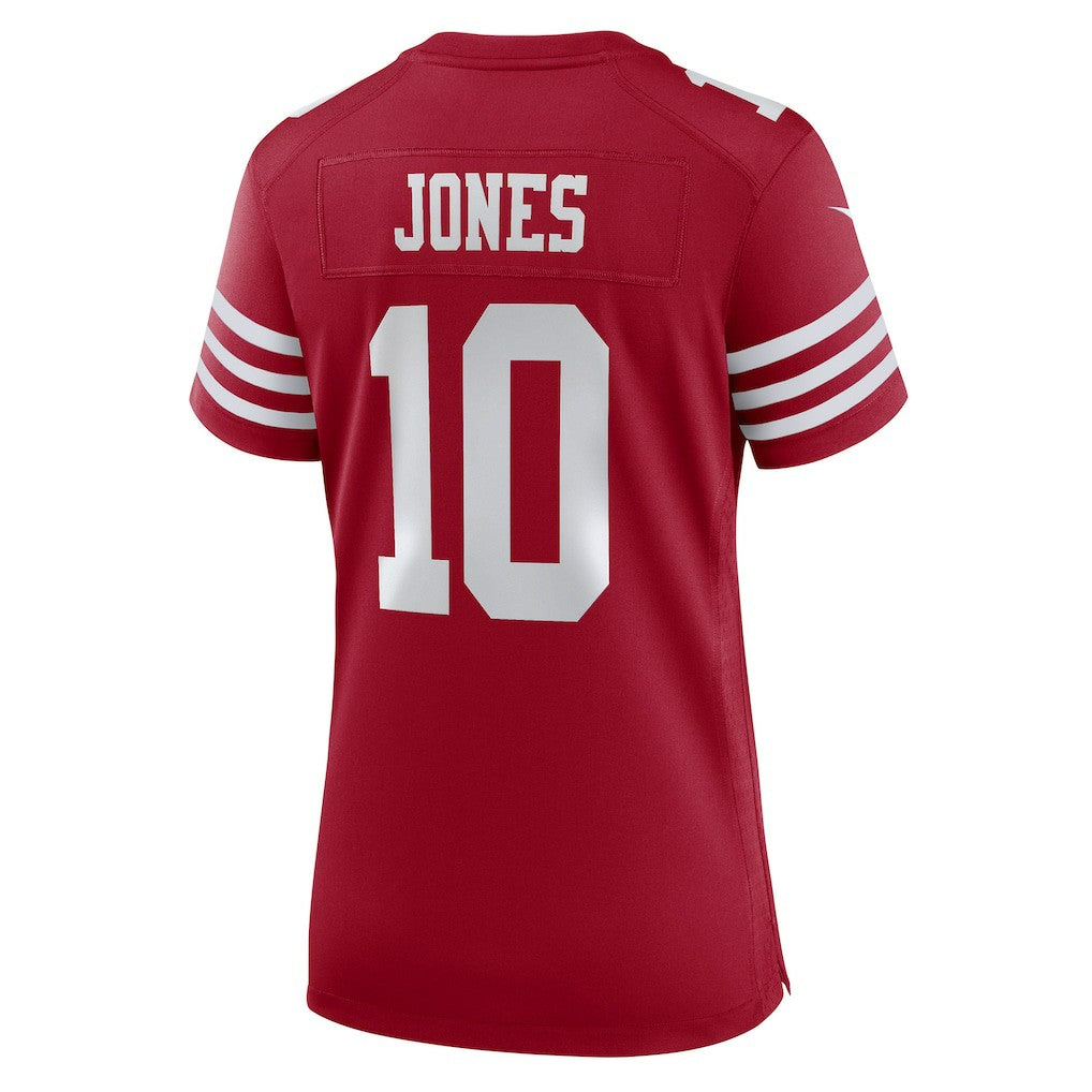 Mac Jones  Women's Team Game Jersey - San Francisco 49ers Jerseys
