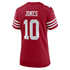 Mac Jones  Women's Team Game Jersey - San Francisco 49ers Jerseys