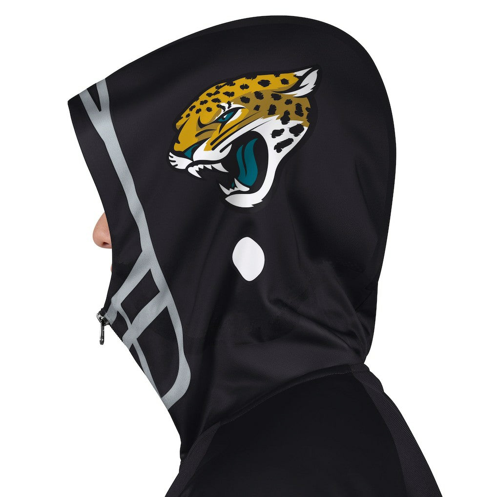 Pro Player Helmet Full-Zip Hooded Track Jacket - Jacksonville Jaguars Jackets