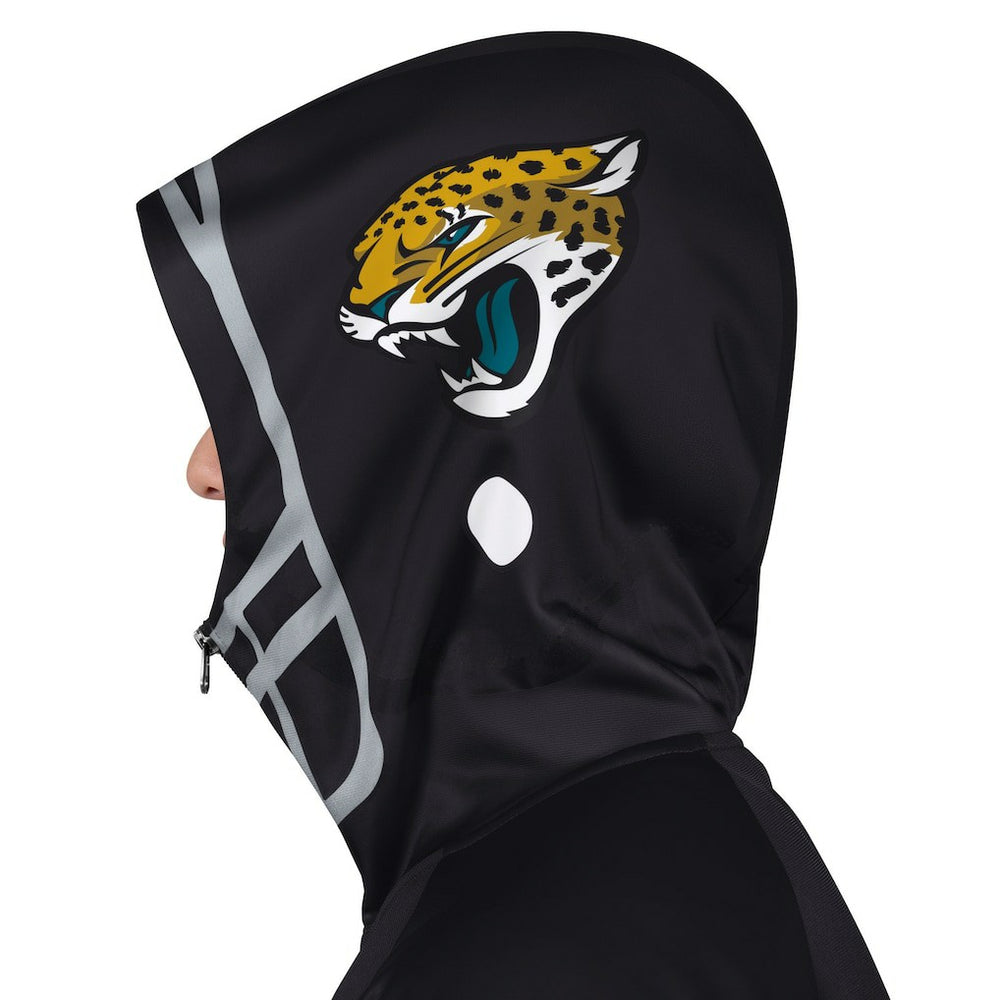 Pro Player Helmet Full-Zip Hooded Track Jacket - Jacksonville Jaguars Jackets