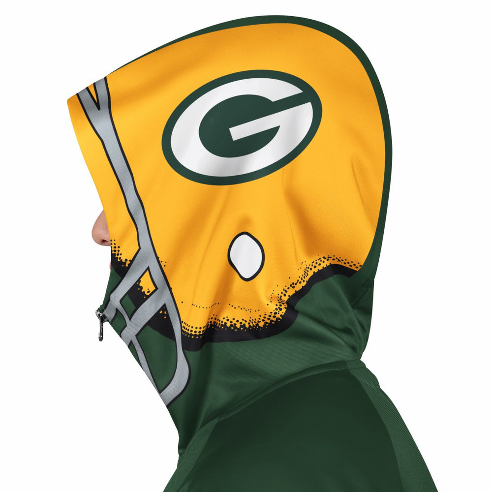 Pro Player Helmet Full-Zip Hooded Track Jacket - Green Bay Packers Jackets