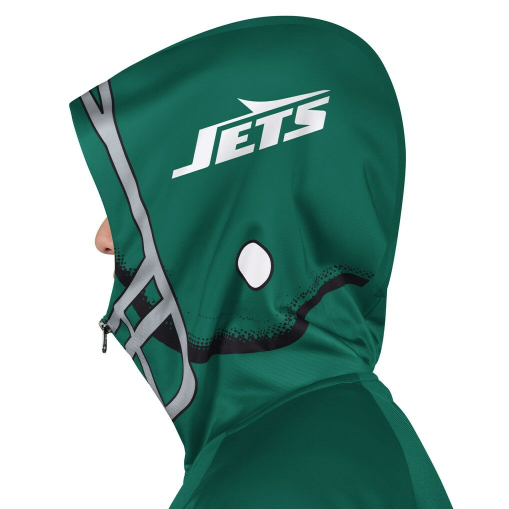Pro Player Helmet Full-Zip Hooded Track Jacket - New York Jets Jackets