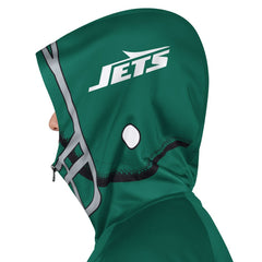 Pro Player Helmet Full-Zip Hooded Track Jacket - New York Jets Jackets
