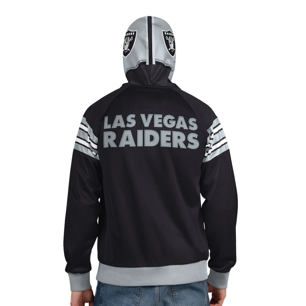 Pro Player Helmet Full-Zip Hooded Track Jacket - Las Vegas Raiders Jackets