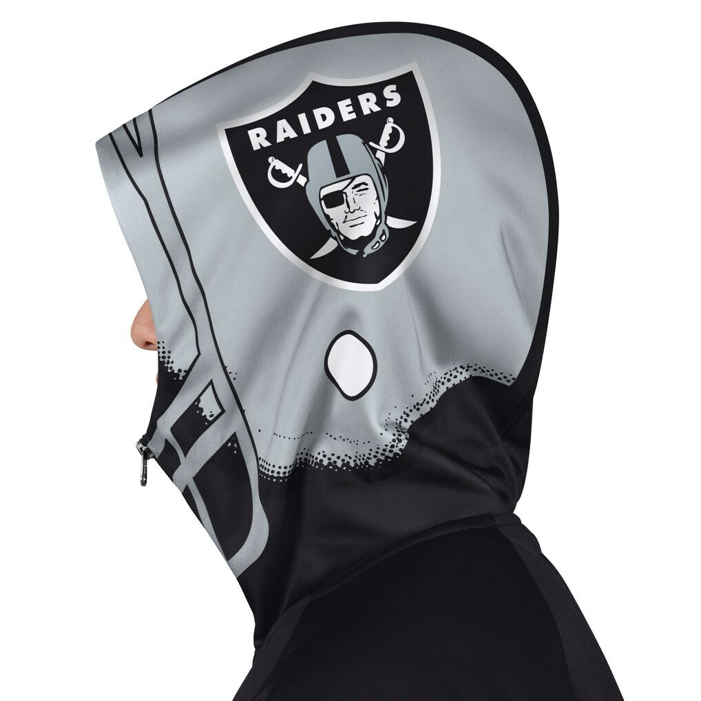 Pro Player Helmet Full-Zip Hooded Track Jacket - Las Vegas Raiders Jackets