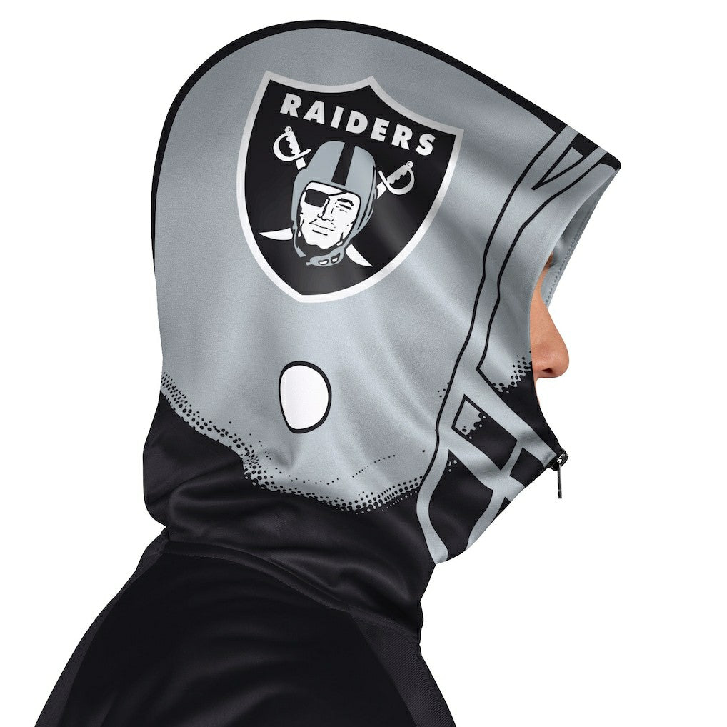 Pro Player Helmet Full-Zip Hooded Track Jacket - Las Vegas Raiders Jackets