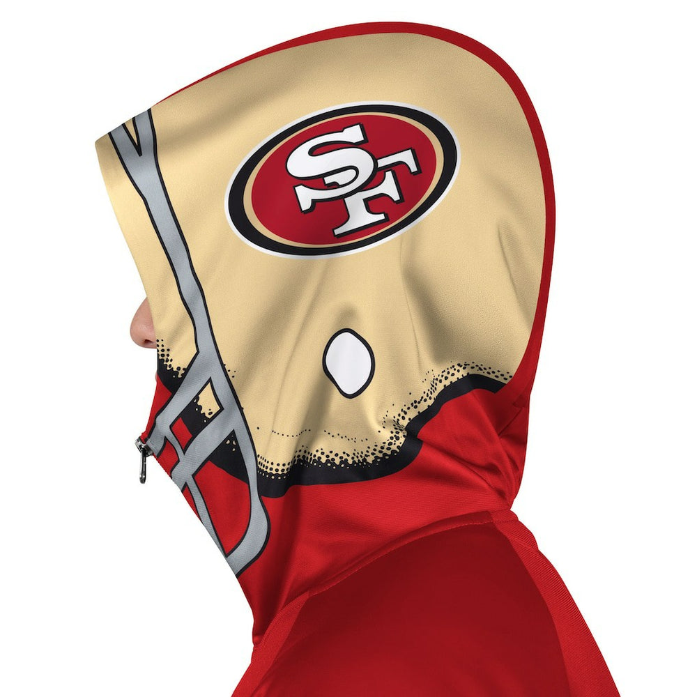 Pro Player Helmet Full-Zip Hooded Track Jacket - San Francisco 49ers Jackets