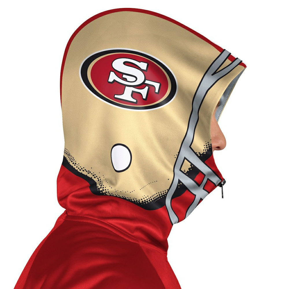 Pro Player Helmet Full-Zip Hooded Track Jacket - San Francisco 49ers Jackets