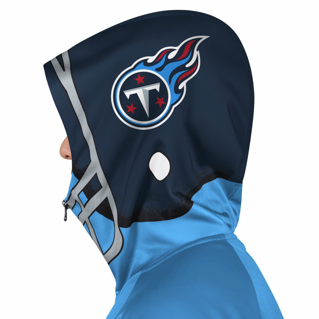 Pro Player Helmet Full-Zip Hooded Track Jacket - Tennessee Titans Jackets