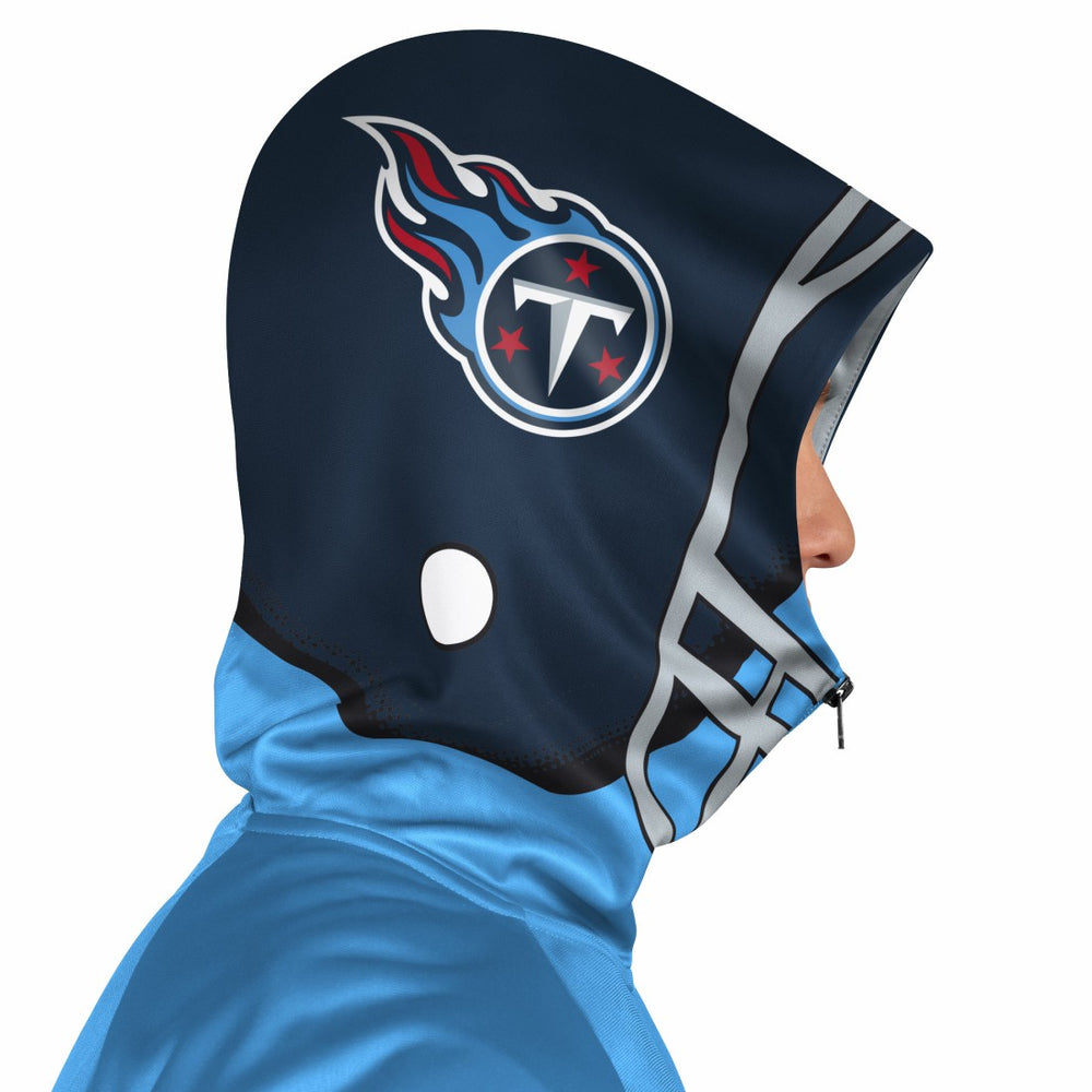 Pro Player Helmet Full-Zip Hooded Track Jacket - Tennessee Titans Jackets
