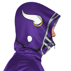 Pro Player Helmet Full-Zip Hooded Track Jacket - Minnesota Vikings Jackets