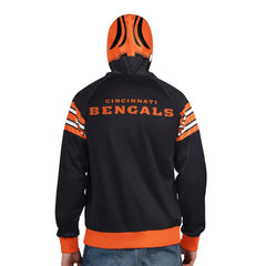 Pro Player Helmet Full-Zip Hooded Track Jacket - Cincinnati Bengals Jackets