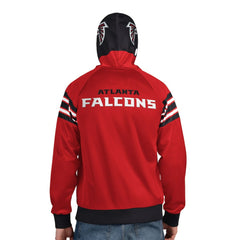 Pro Player Helmet Full-Zip Hooded Track Jacket - Atlanta Falcons Jackets