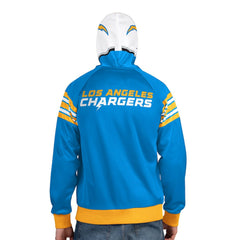 Pro Player Helmet Full-Zip Hooded Track Jacket - Los Angeles Chargers Jackets
