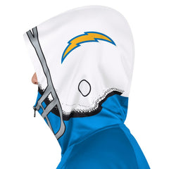 Pro Player Helmet Full-Zip Hooded Track Jacket - Los Angeles Chargers Jackets