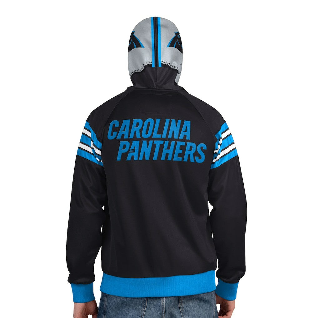 Pro Player Helmet Full-Zip Hooded Track Jacket - Carolina Panthers Jackets