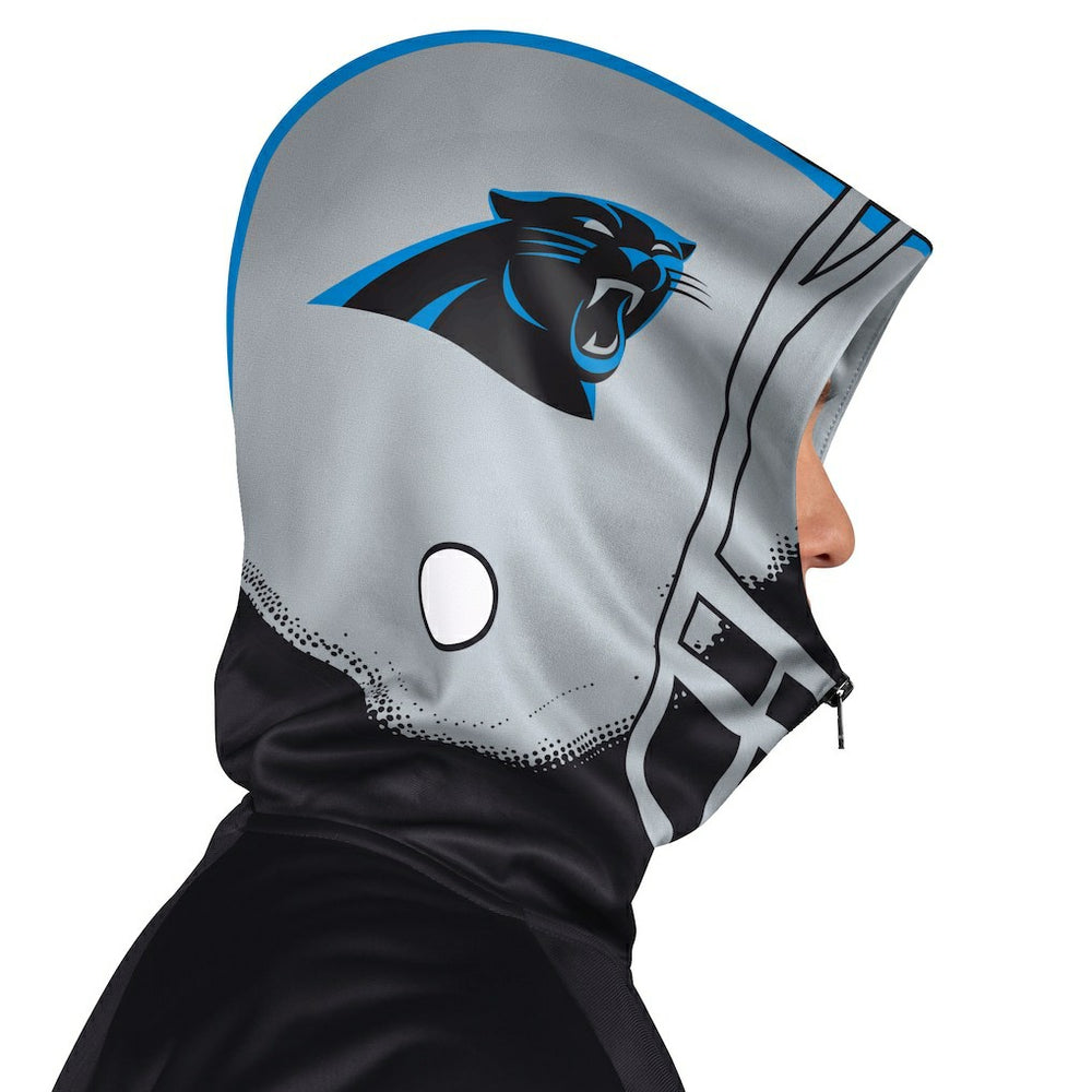 Pro Player Helmet Full-Zip Hooded Track Jacket - Carolina Panthers Jackets