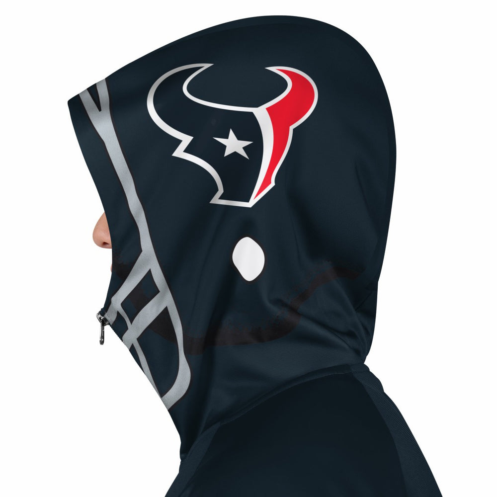 Pro Player Helmet Full-Zip Hooded Track Jacket - Houston Texans Jackets