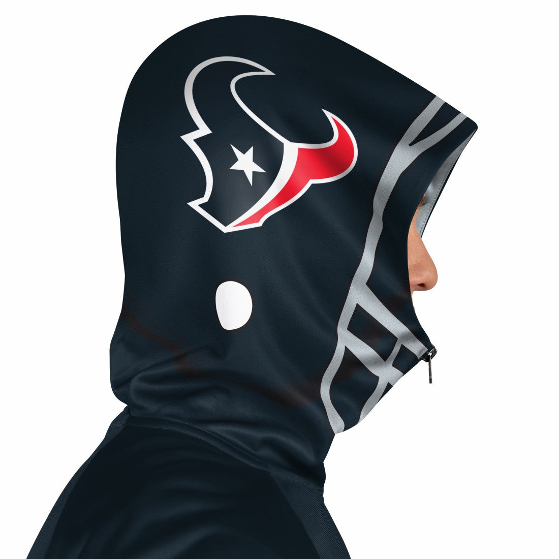 Pro Player Helmet Full-Zip Hooded Track Jacket - Houston Texans Jackets