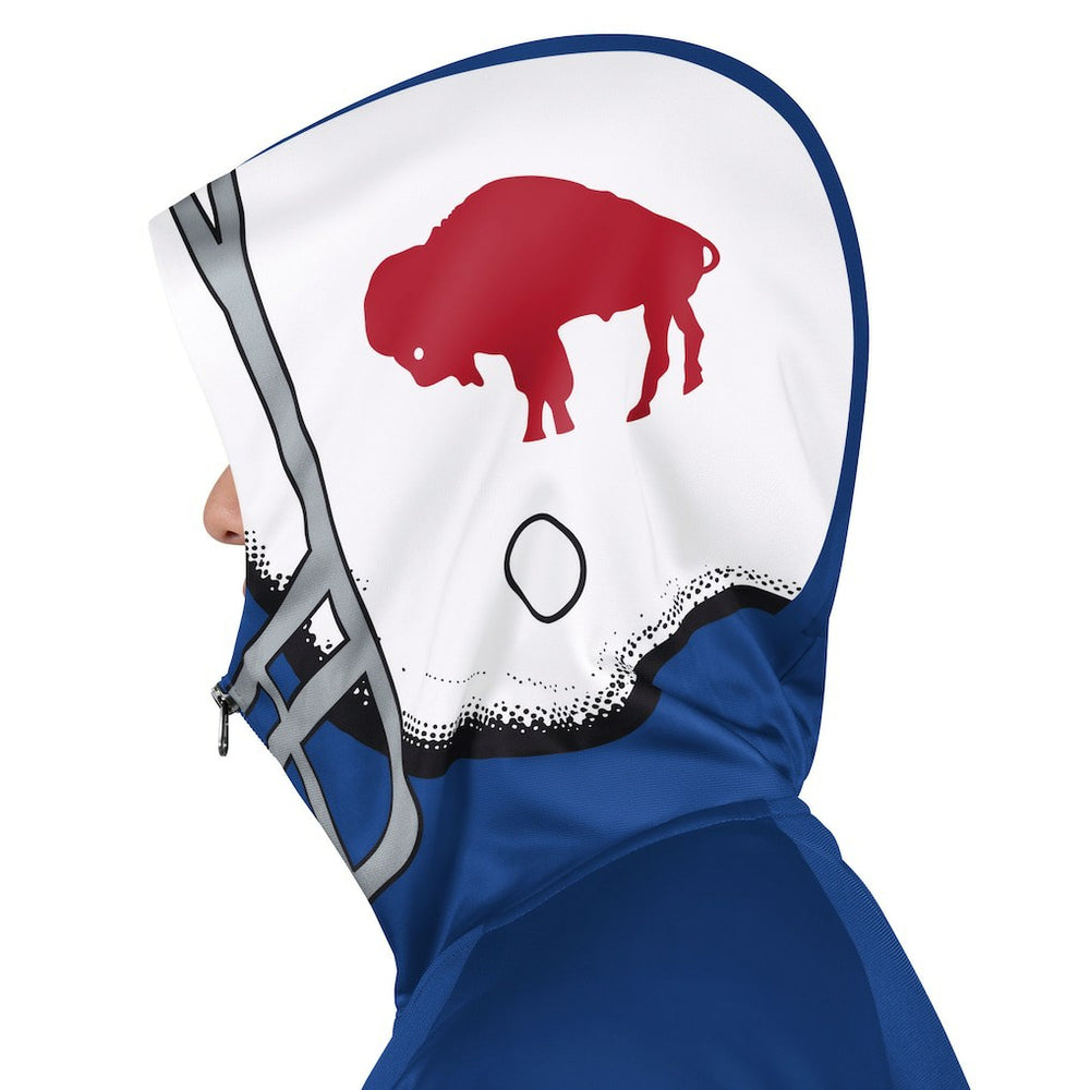 Pro Player Retro Helmet Full-Zip Hooded Track Jacket - Buffalo Bills Jackets