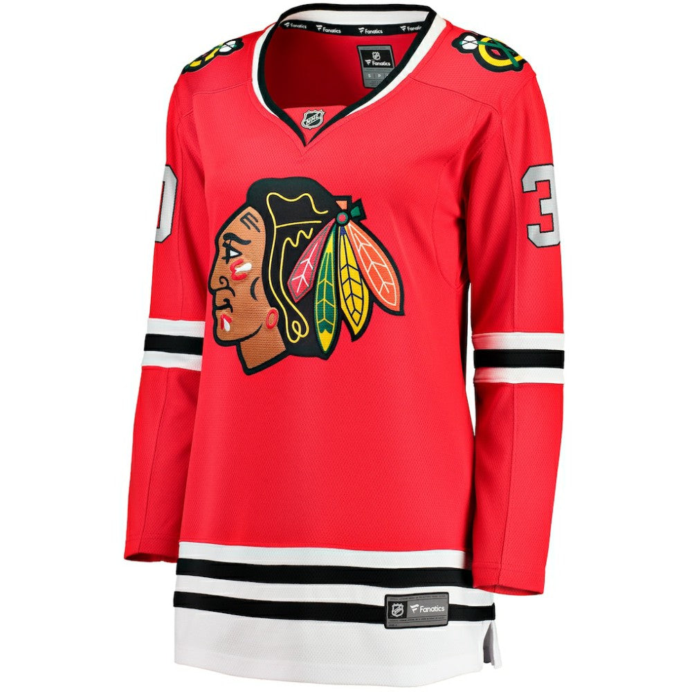 NHL Spencer Knight Chicago Blackhawks Fanatics Women's Home Breakaway Player Jersey