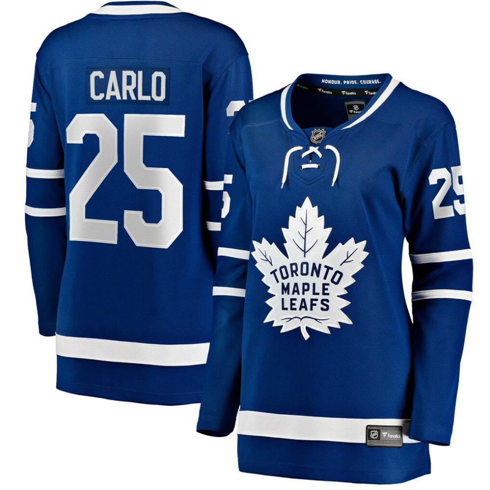NHL Brandon Carlo Toronto Maple Leafs Fanatics Women's Home Breakaway Player Jersey