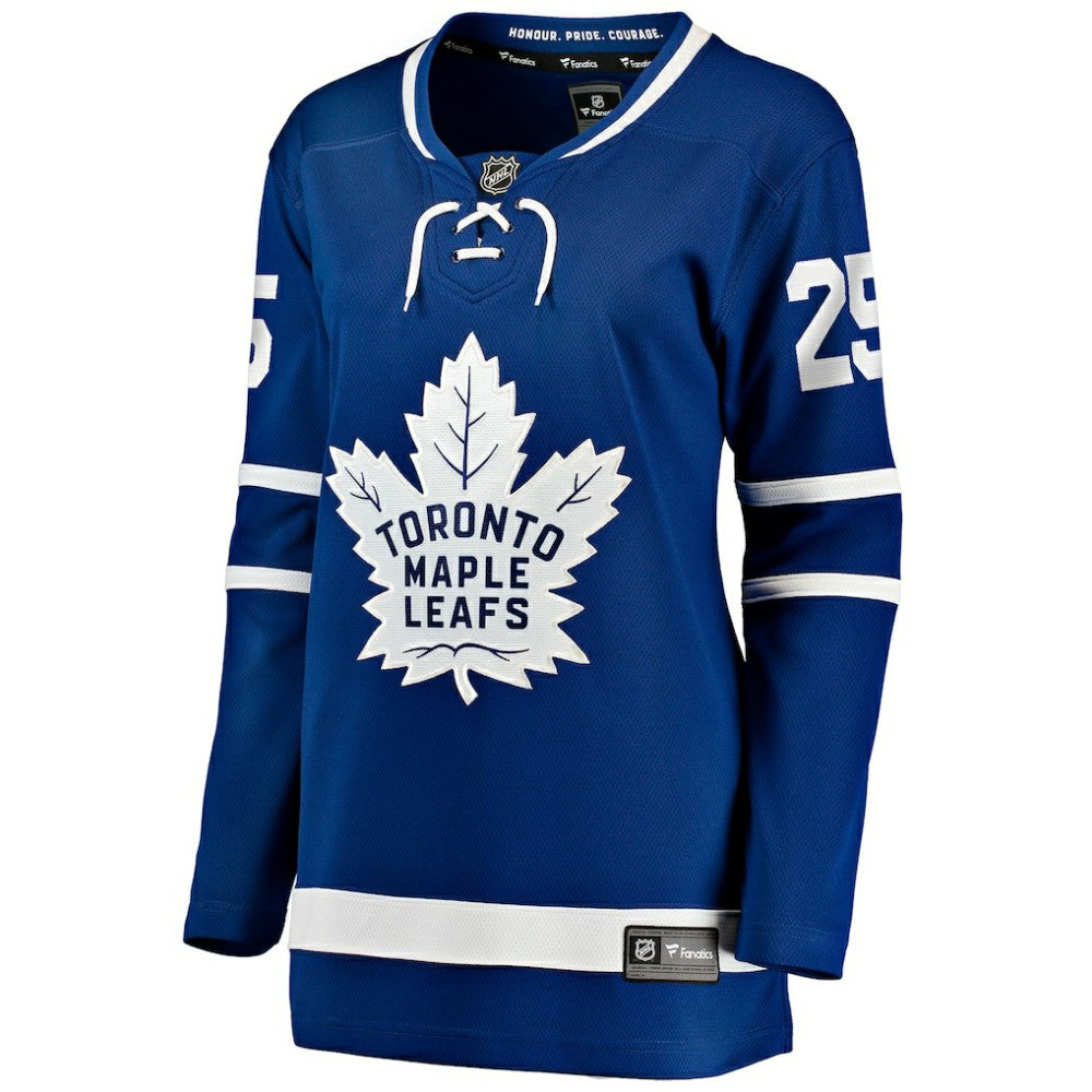 NHL Brandon Carlo Toronto Maple Leafs Fanatics Women's Home Breakaway Player Jersey