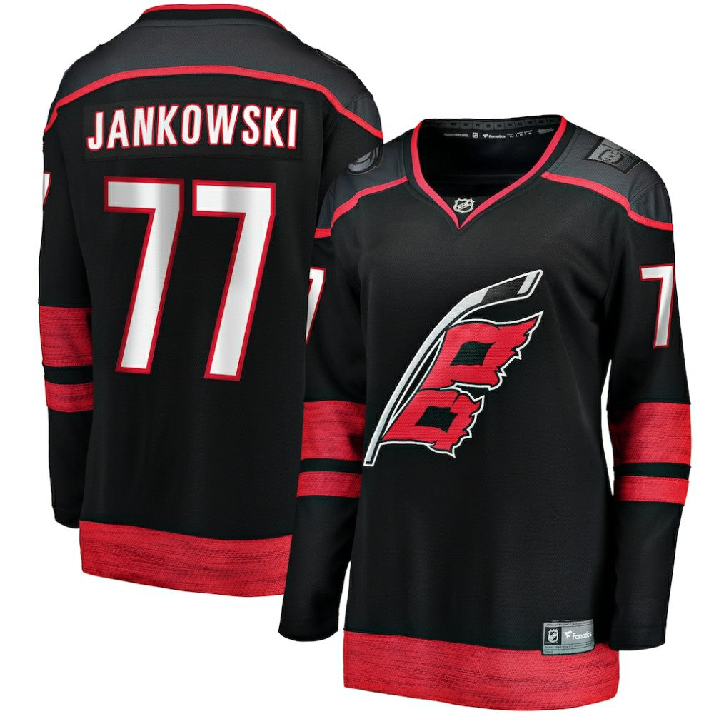 NHL Mark Jankowski Carolina Hurricanes Fanatics Women's Home Breakaway Player Jersey