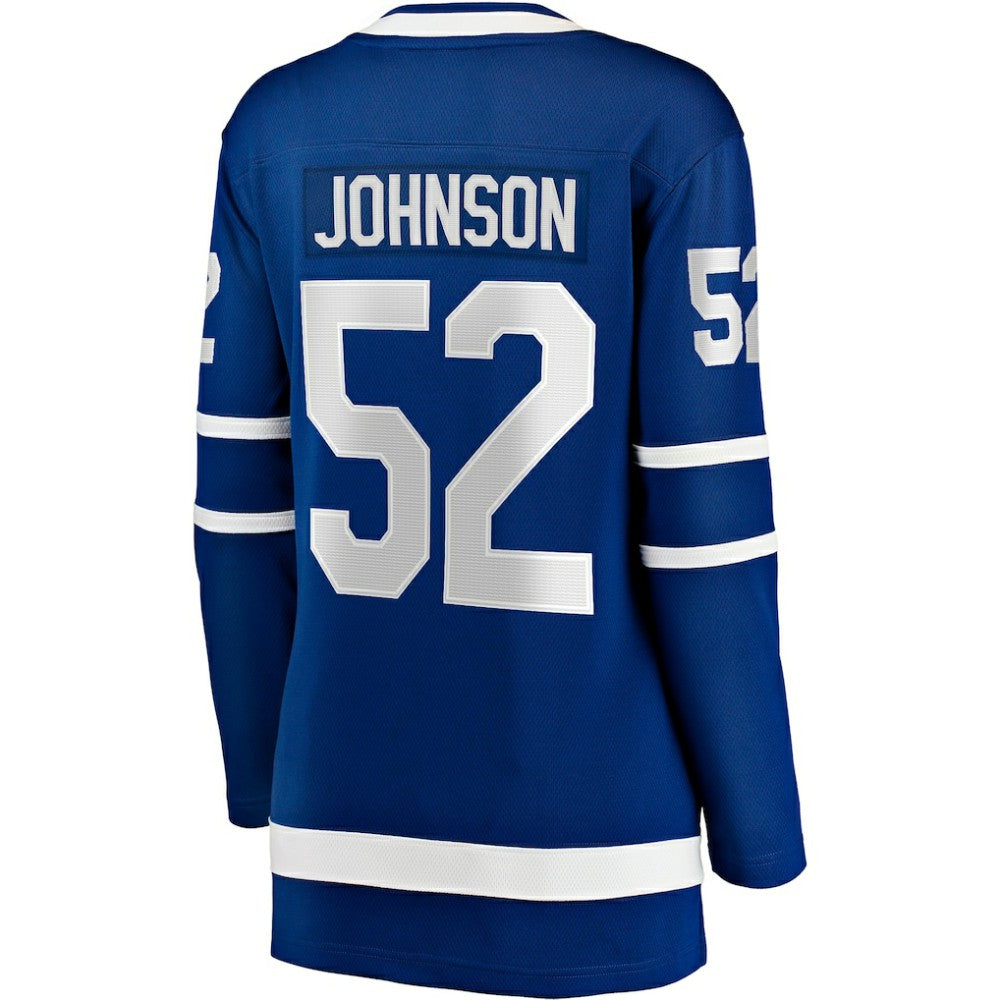 NHL Reese Johnson Toronto Maple Leafs Fanatics Women's Home Breakaway Player Jersey