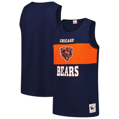 Retro Colorblock Tank Top - Chicago Bears Tops