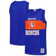 Retro Colorblock Tank Top - Denver Broncos Tops