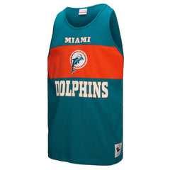 Retro Colorblock Tank Top - Miami Dolphins Tops
