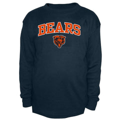 Big & Tall Thermal Long Sleeve Crew Neck T-Shirt - Chicago Bears T-shirts